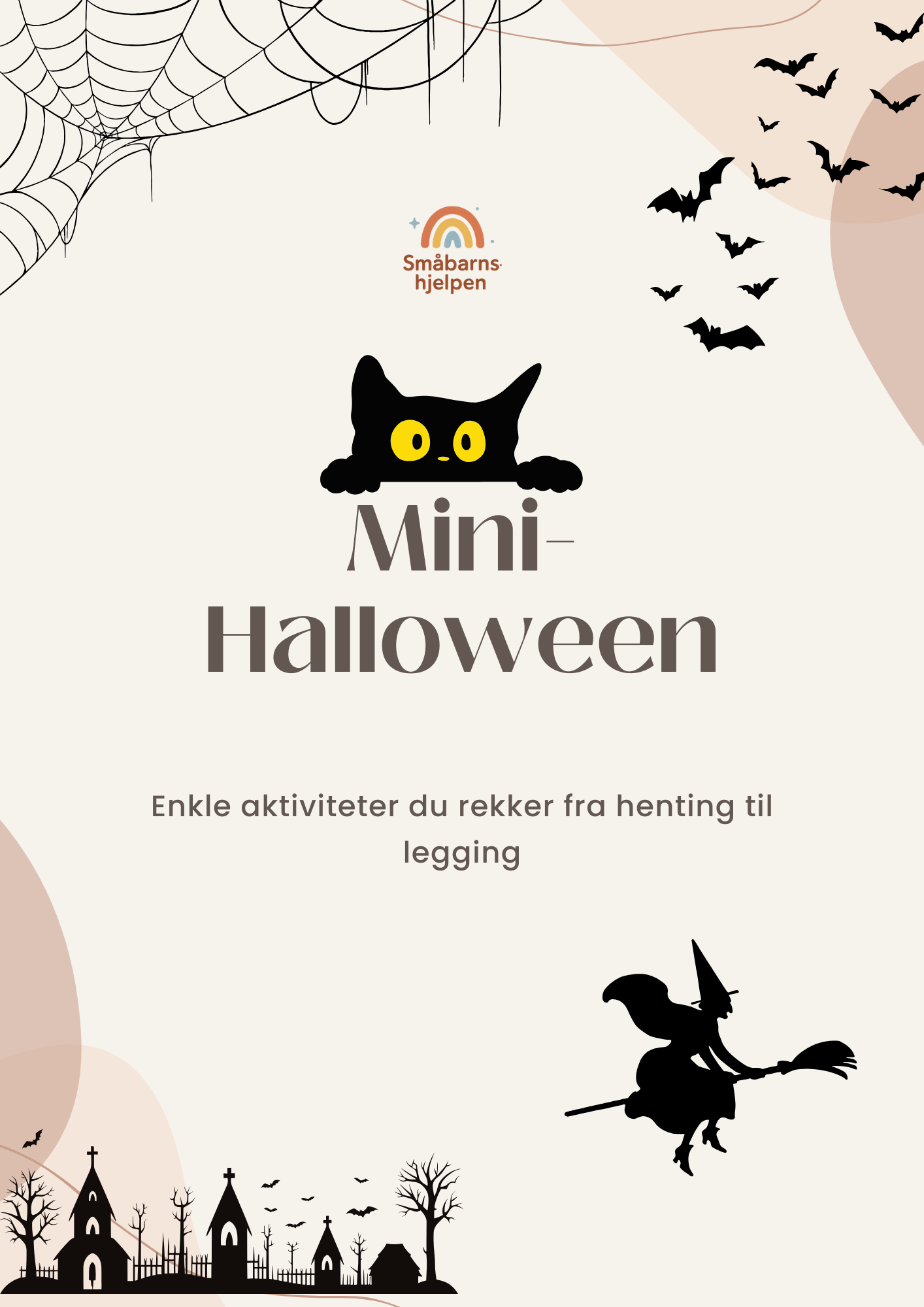 Mini-Halloween – enkle aktiviteter du rekker fra henting til legging